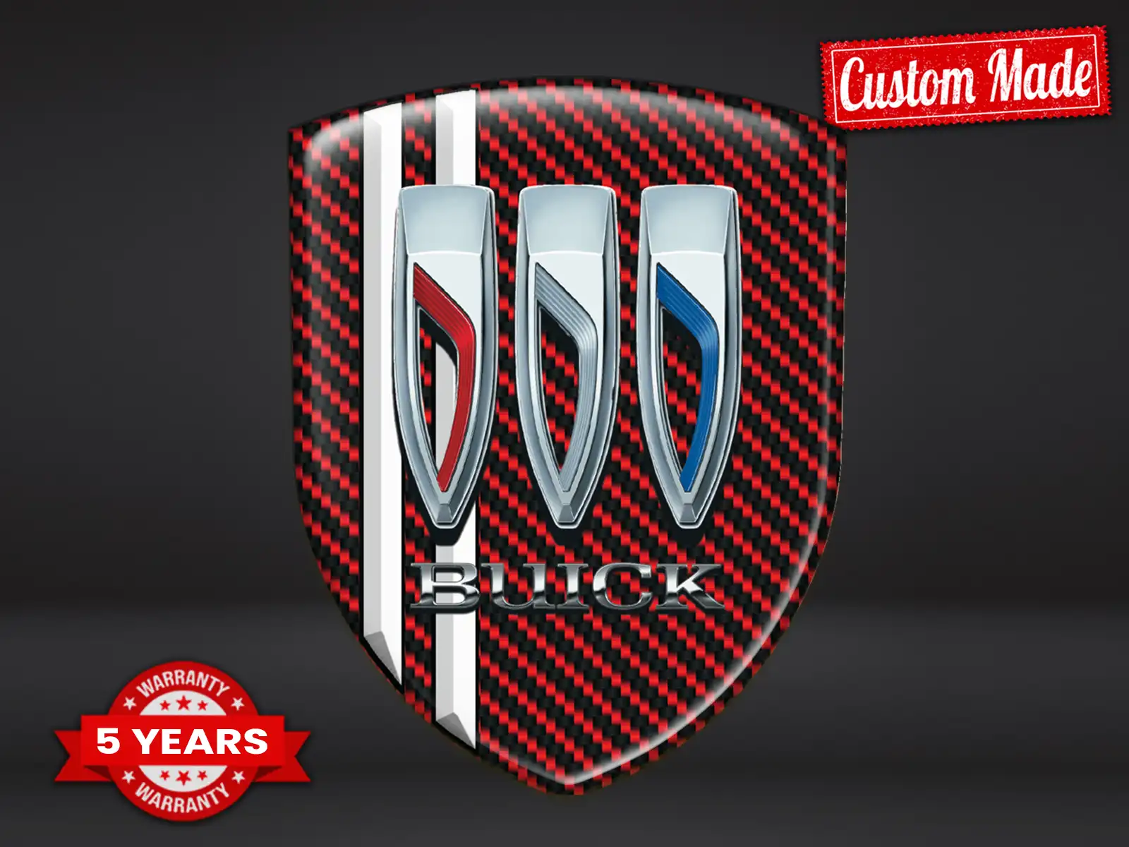 Buick Heavy Duty Sticker Durable High Quality Professional